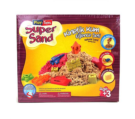 

Кинетический песок Super Sand с песочницей Play-Toys (8188) (54002)