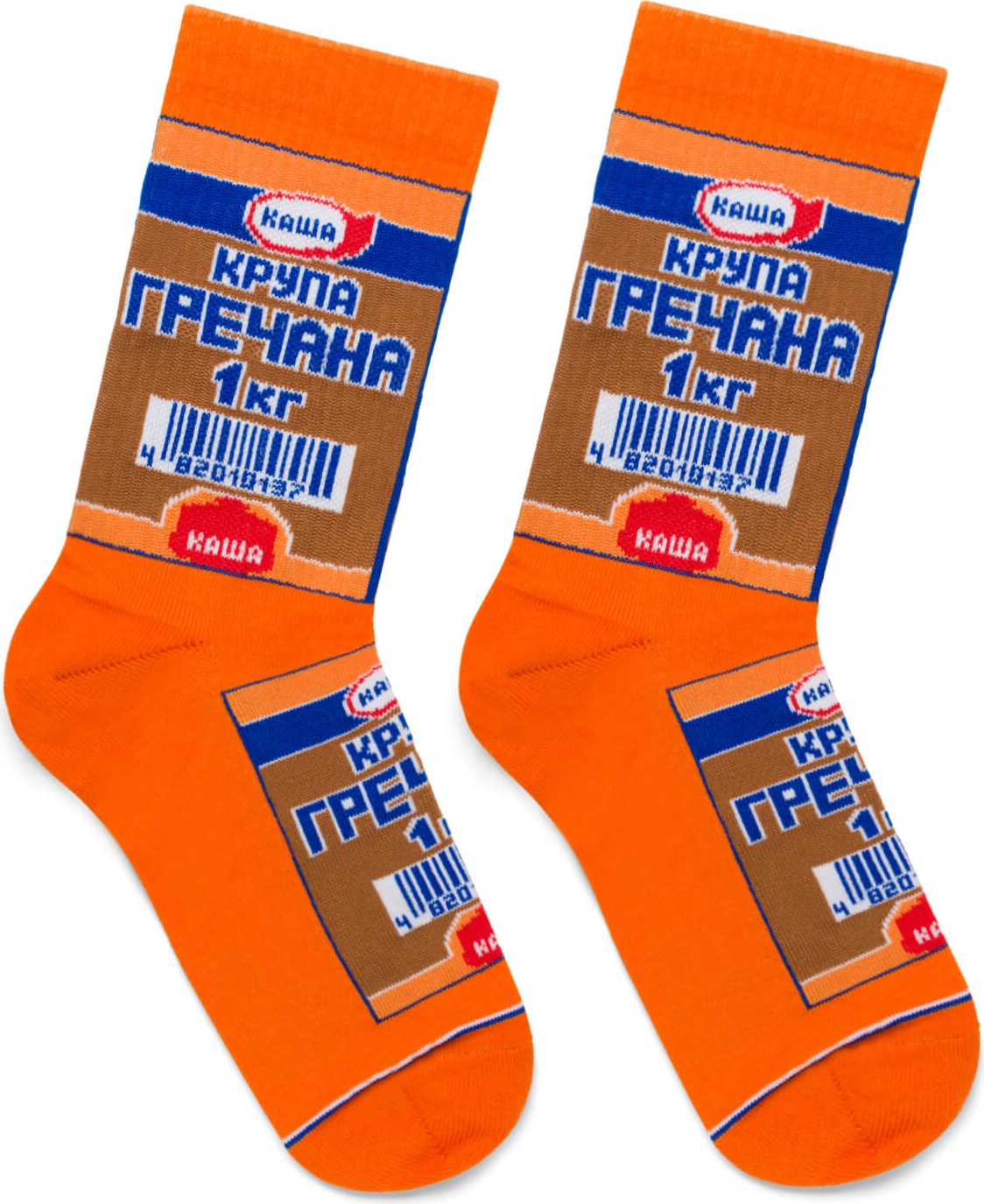 

Носки Ded Noskar' Гречка 36-40 Оранжевые
