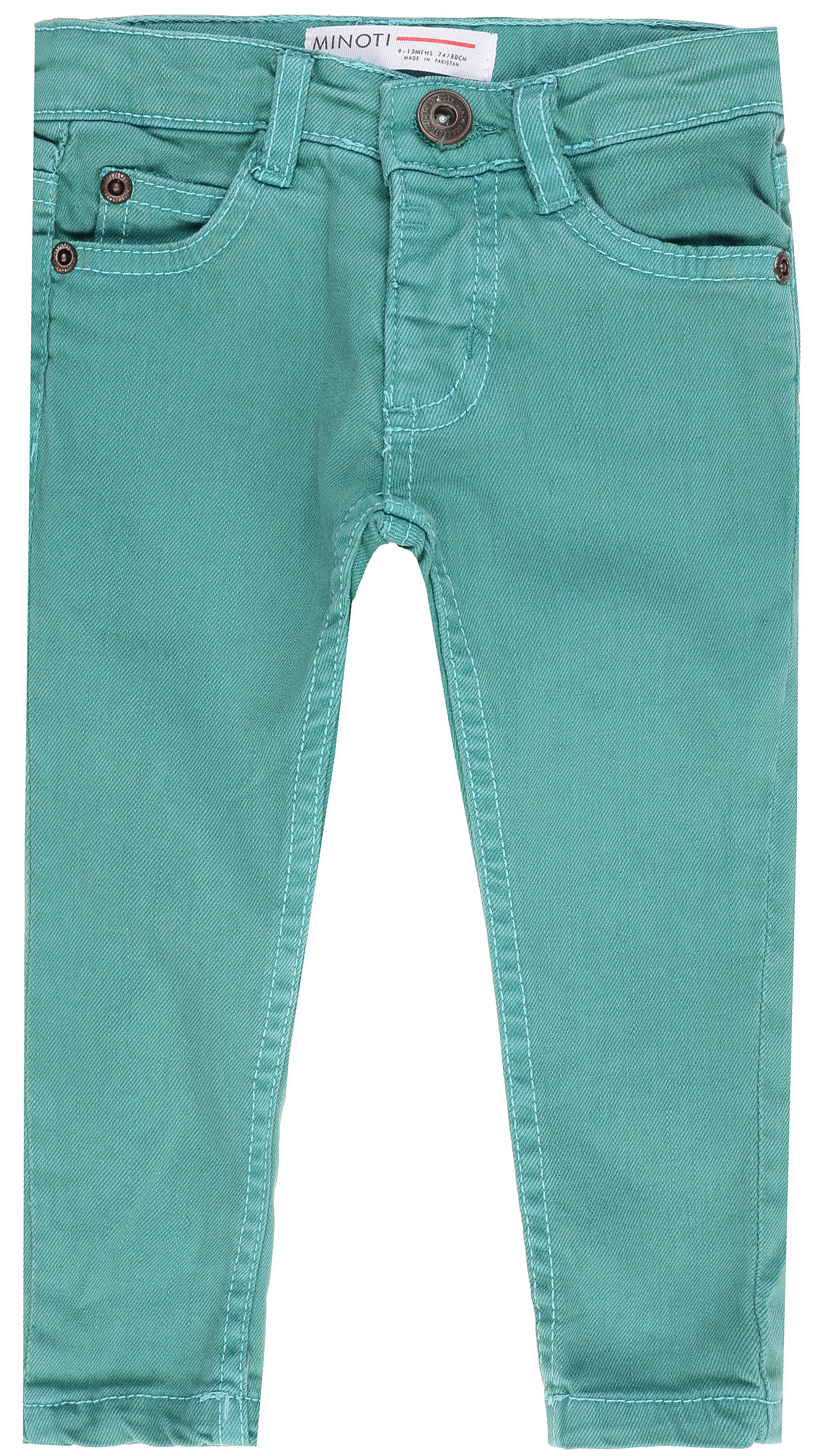 

Джинсы Minoti Tb Twill 1 8655 74-80 см Бирюзовые