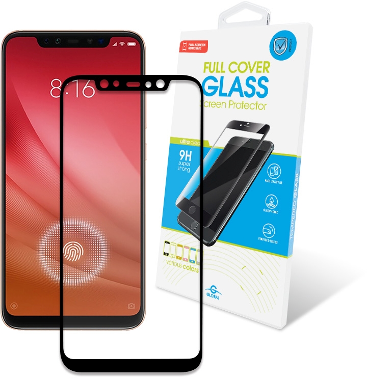 

Защитное стекло Global для Xiaomi Mi 8 Pro Black