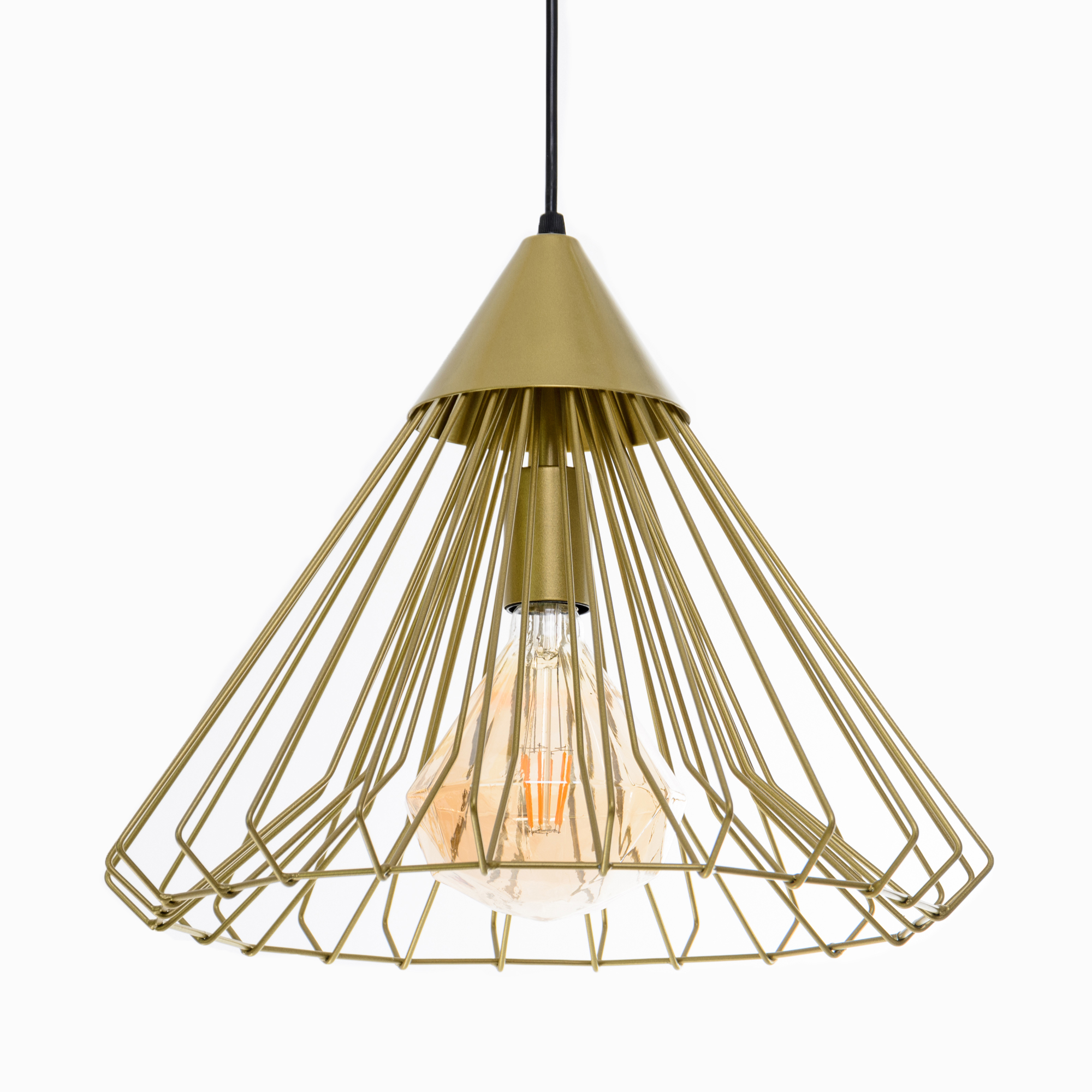 

Люстра подвесная потолочная Cone P380 Золото (1357)