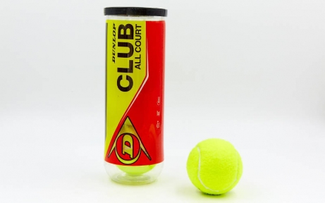 

Мяч для большого тенниса DUNLOP 603110 CLUB ALL COURT (TRE00188)