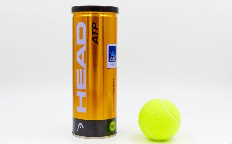 

Мяч для большого тенниса HEAD 570303 ATP METAL CAN (TRE00193)