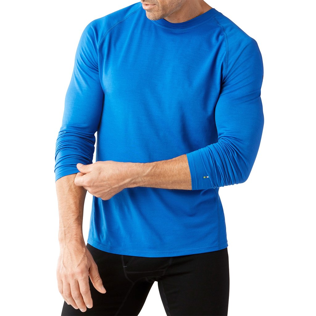 

Футболка Smartwool Men Merino 150 Baselayer Long Sleeve  Синий, Футболка Smartwool Men Merino 150 Baselayer Long Sleeve L Синий