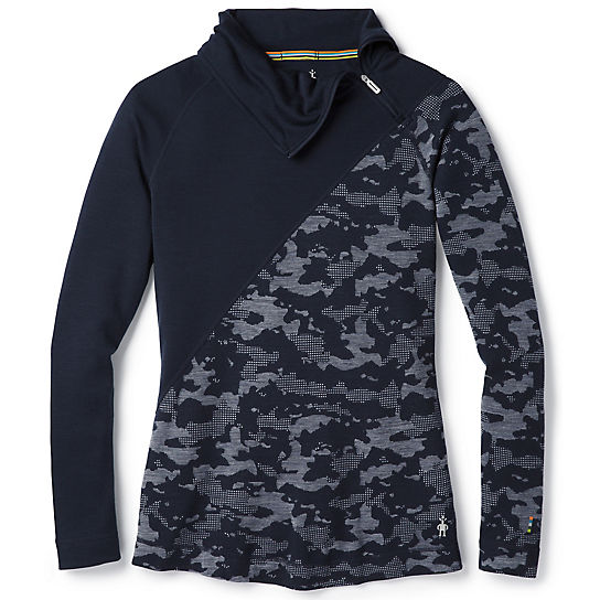 

Термокофта Swartwool Wmn Merino 250 Asym Top S Темно-Синий