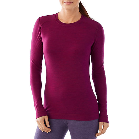 

Термофутболка Smartwool Women's NTS Mid 250 Crew L Темно-Розовый