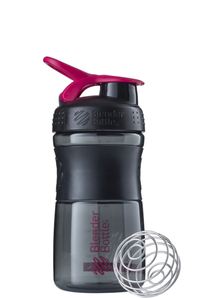 

Спортивная бутылка-шейкер BlenderBottle (ORIGINAL) SportMixer 590ml, Black/Pink