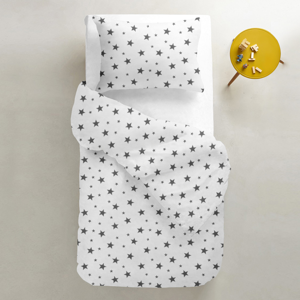 

Пододеяльник Cosas Star Big Grey-White 110х140