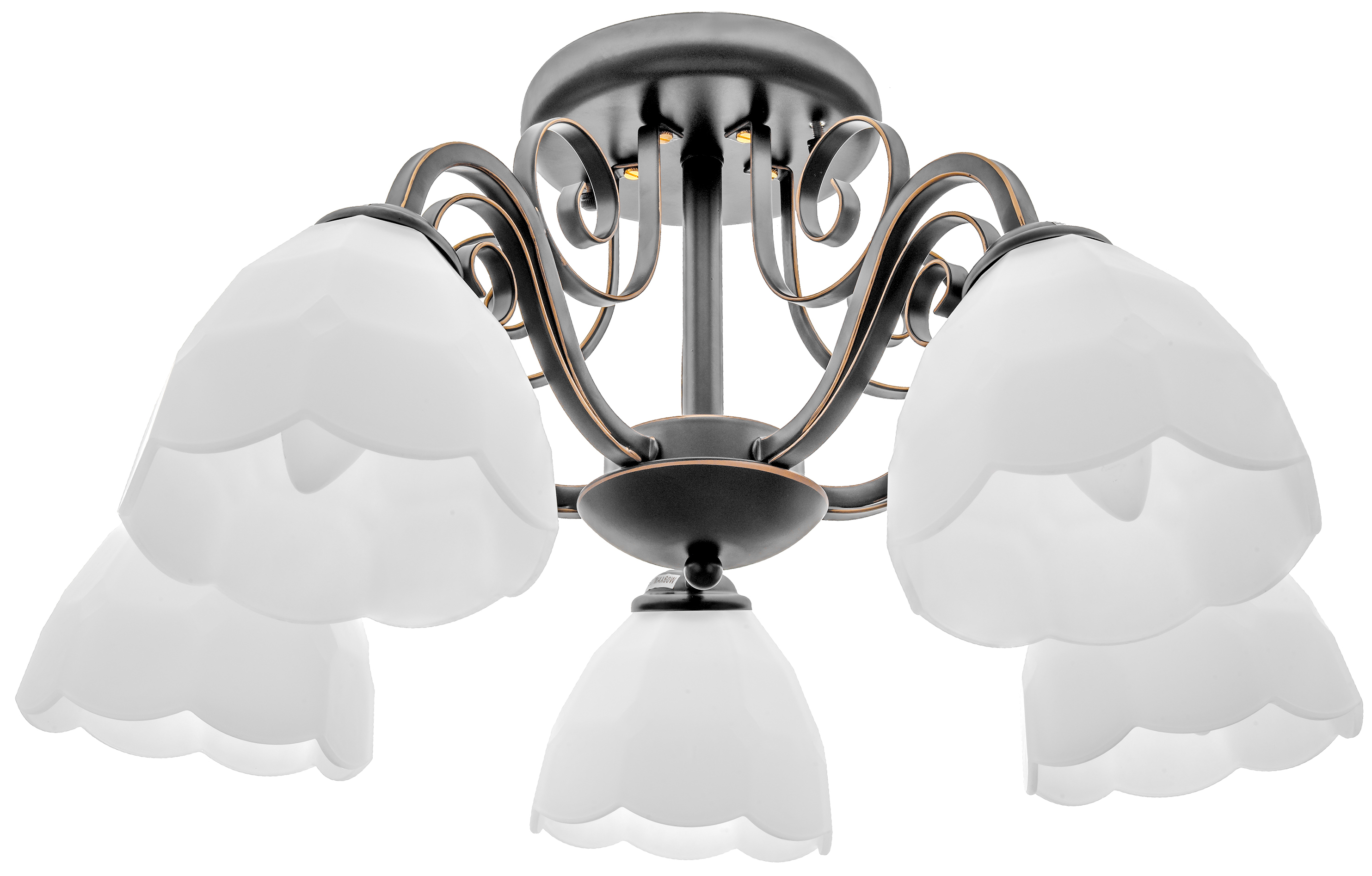 

Люстра Brille LK-577S/5 E27 BK (23-172)