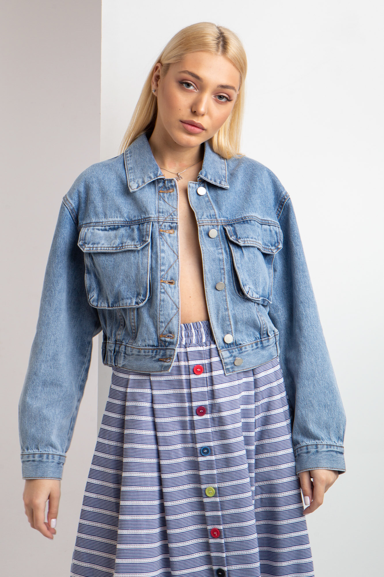 

Куртка Denim джинсовая женская XS Синий