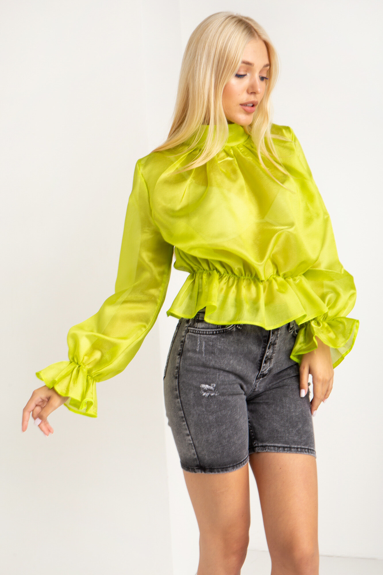 

Блуза Garne RINA XL Зеленый