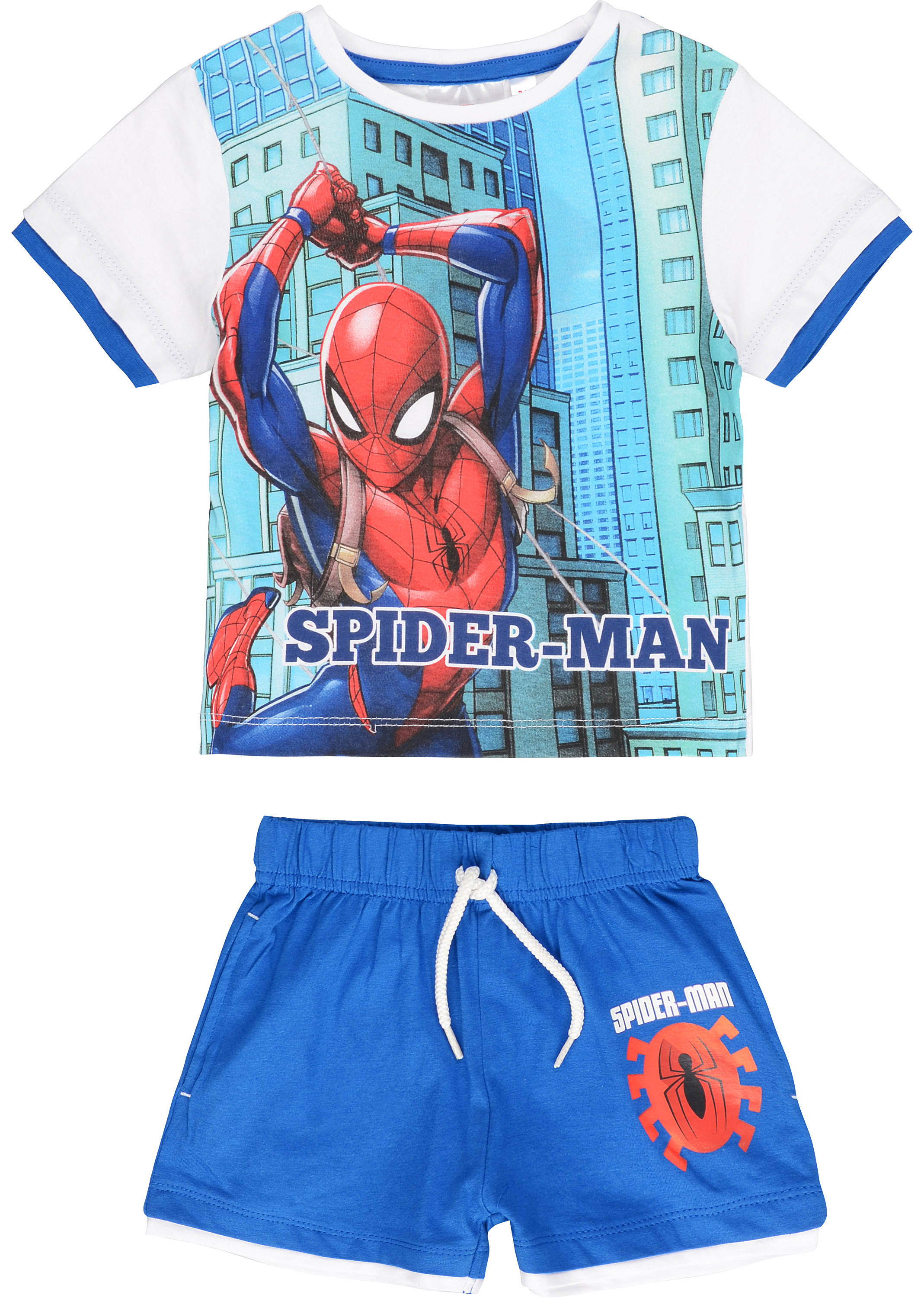 

Костюм (футболка + шорты) Disney SE1182 Spiderman 98 см White