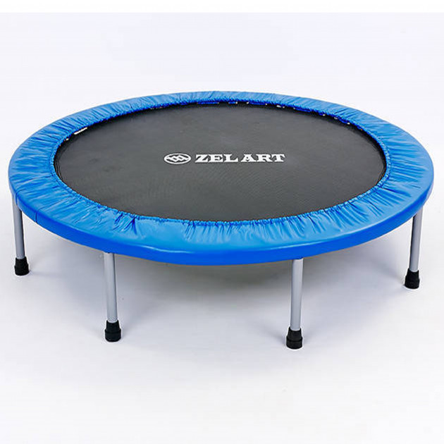 

Компактный батут для выполнения прыжков Zelart Super Plus 48" мини фитнес батут Синий (1-C-2695)