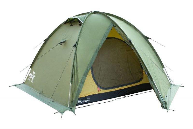 

Палатка Tramp ROCK 4 v2 Green