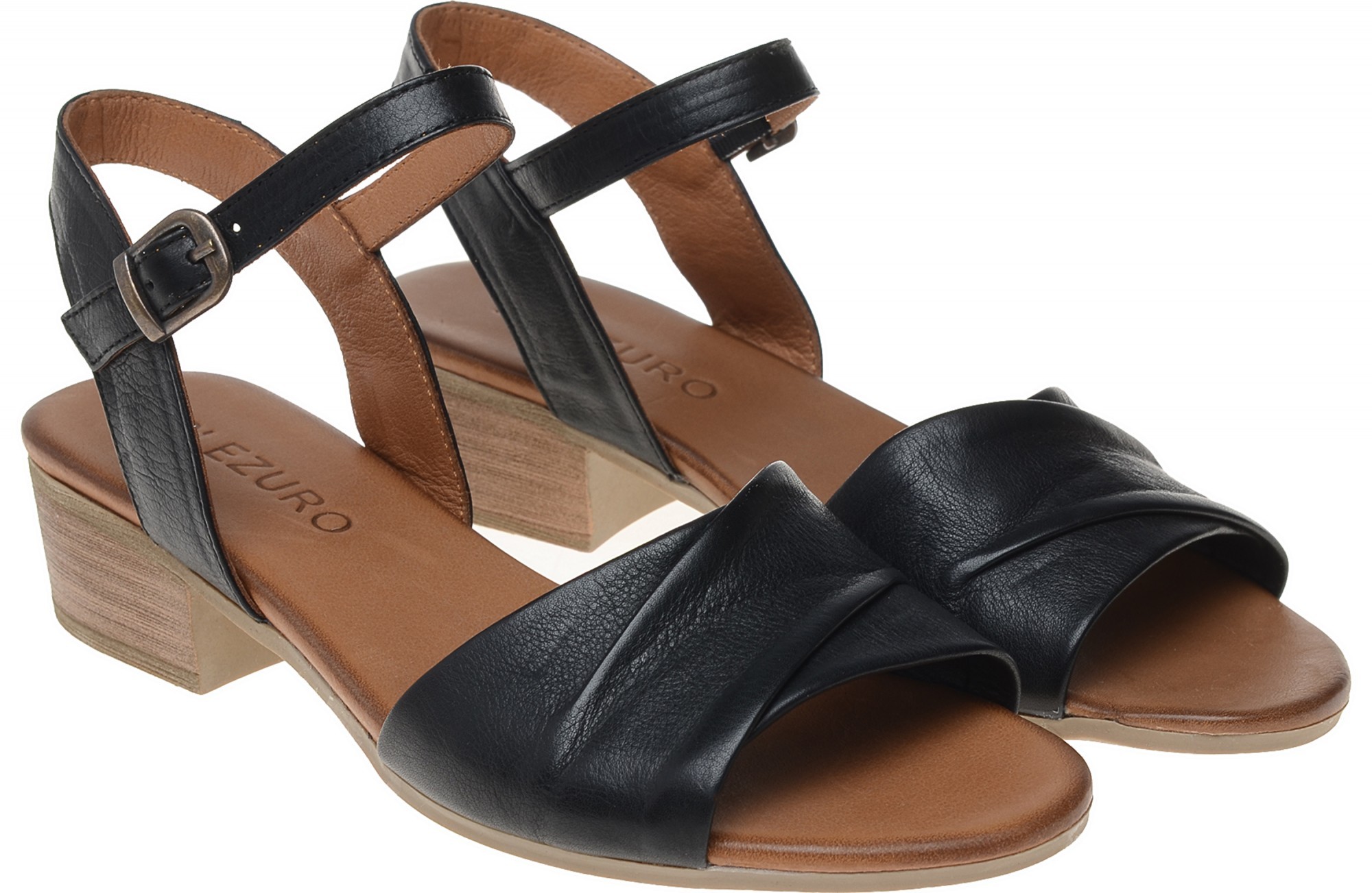 

Босоножки Plezuro 1231 black черн 36