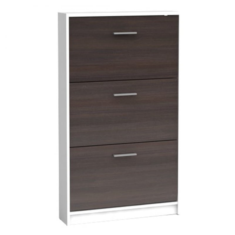 

Обувной шкаф в прихожей Nepo Plus Black Red White 70x121x18 010882