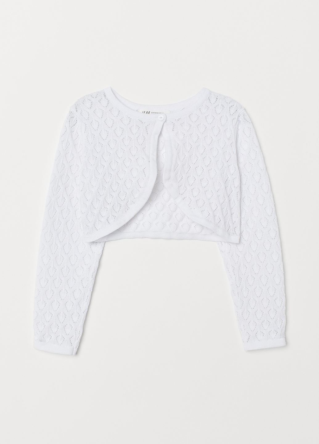 

Болеро H&M 110 116см белый 6980399