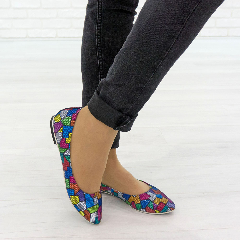

Балетки Woman's heel 40 разноцветные (О-771)