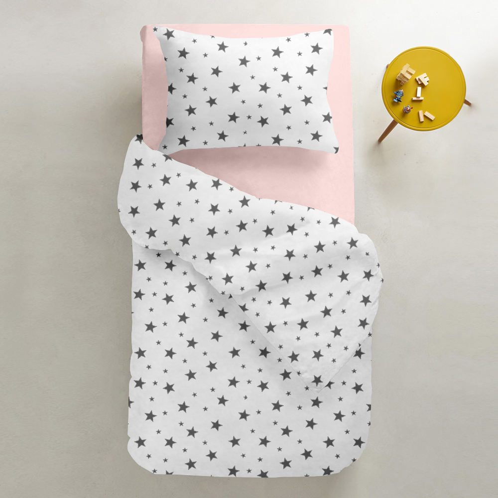 

Комплект постельного белья Cosas Star Big Grey-Rose 110х140