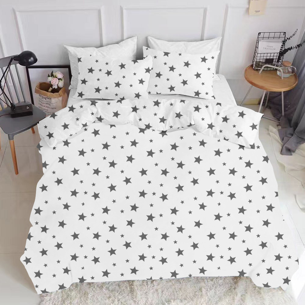

Комплект постельного белья Cosas Star Big Grey-El140-White 180х220
