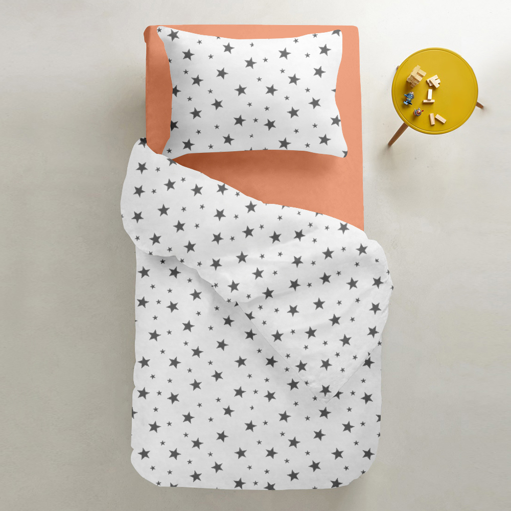 

Комплект постельного белья Cosas Star Big Grey-Terrakot 155х215