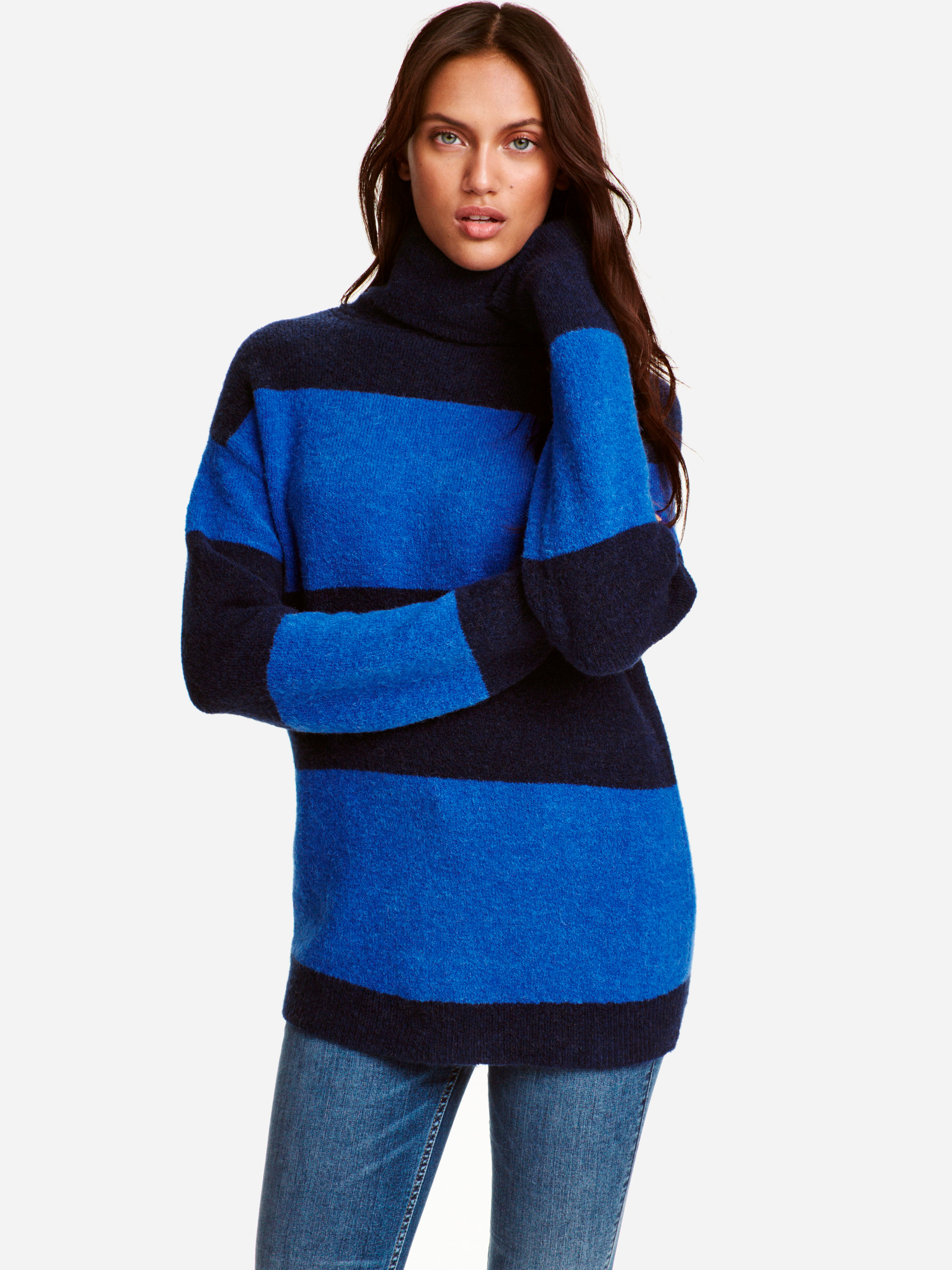 

Свитер H&M XAZ181079EPPW S Синий