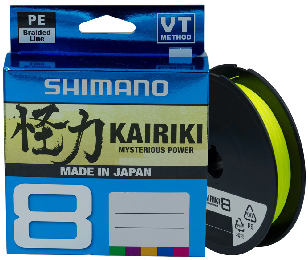 

Шнур Shimano Kairiki 8 PE (Yellow) 150m 0.215mm 20.8kg (арт.123422669705)
