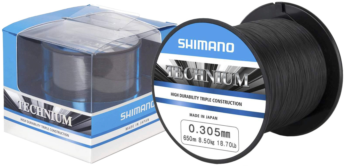 

Леска Shimano Technium 300m 0.285mm 7.5kg Premium Box (арт.123422667161)
