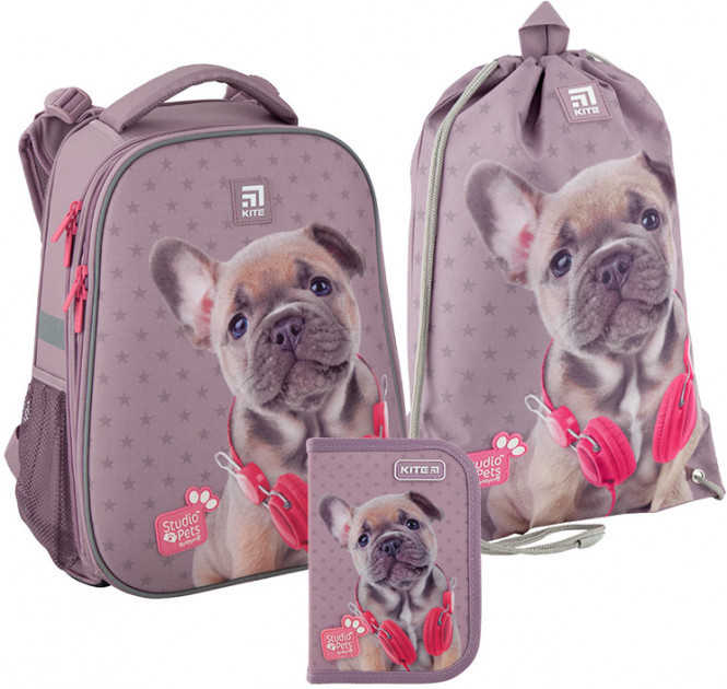 

Рюкзак укомплектованный Kite Education Studio Pets 38х29х16 см 16 л Розовый (SET_SP20-531M)