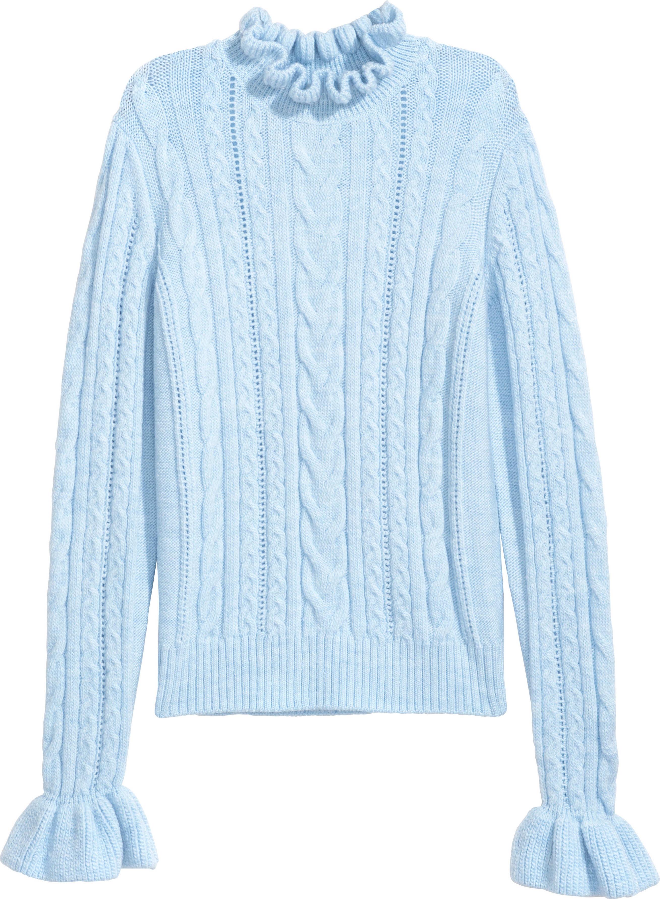 

Свитер H&M XAZ092141FNEZ S Голубой