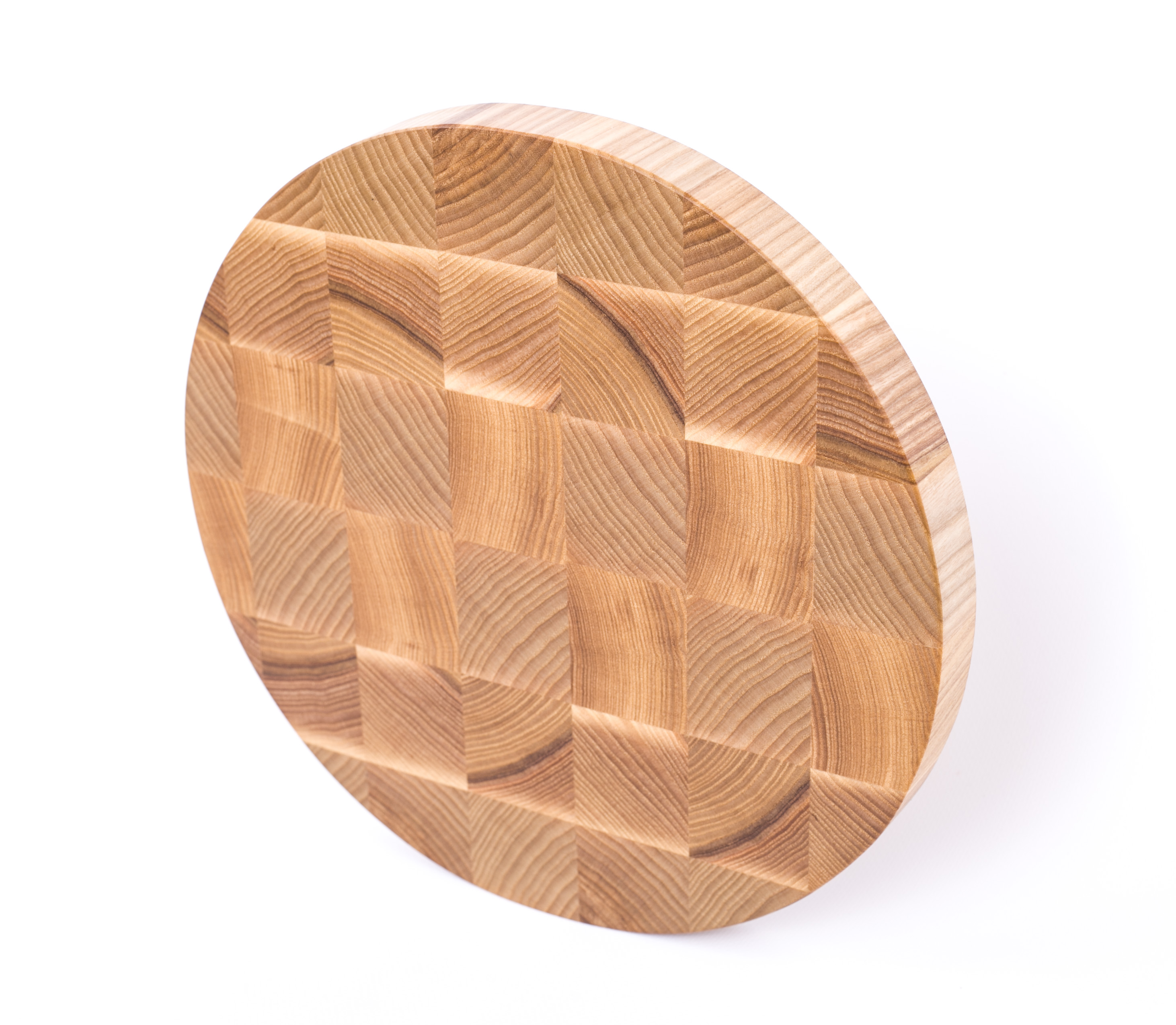 

Торцевая разделочная доска LineWood Ø45х4,5 см из ясеня 0013