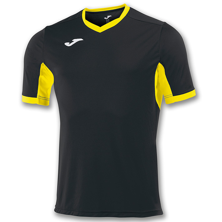 

Футболка игровая Joma Championship IV 100683.109 цвет: черный\желтый, размер 4XS-3XS
