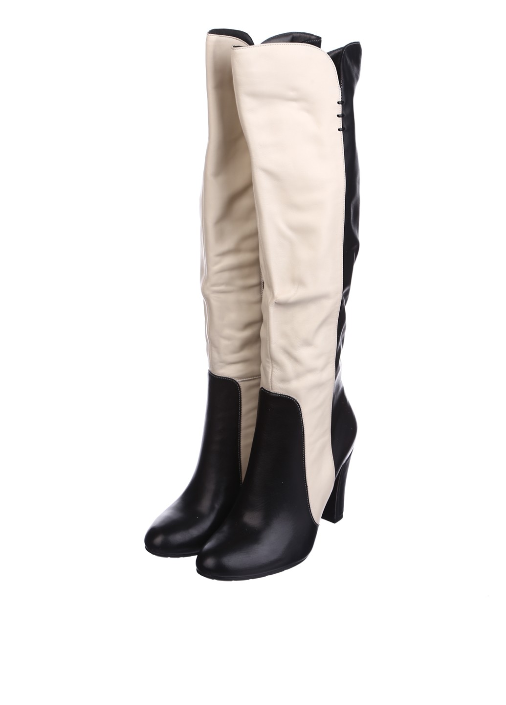 

Сапоги Nina 39 черный, бежевый (KZ-64423_Black-Beige)