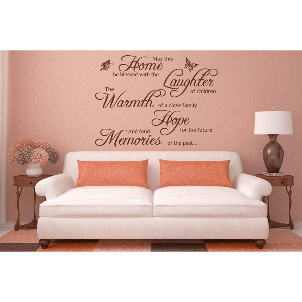

Интерьерная виниловая наклейка на стену IdeaClock Home memories 160х120 см Коричневая(39537-463)