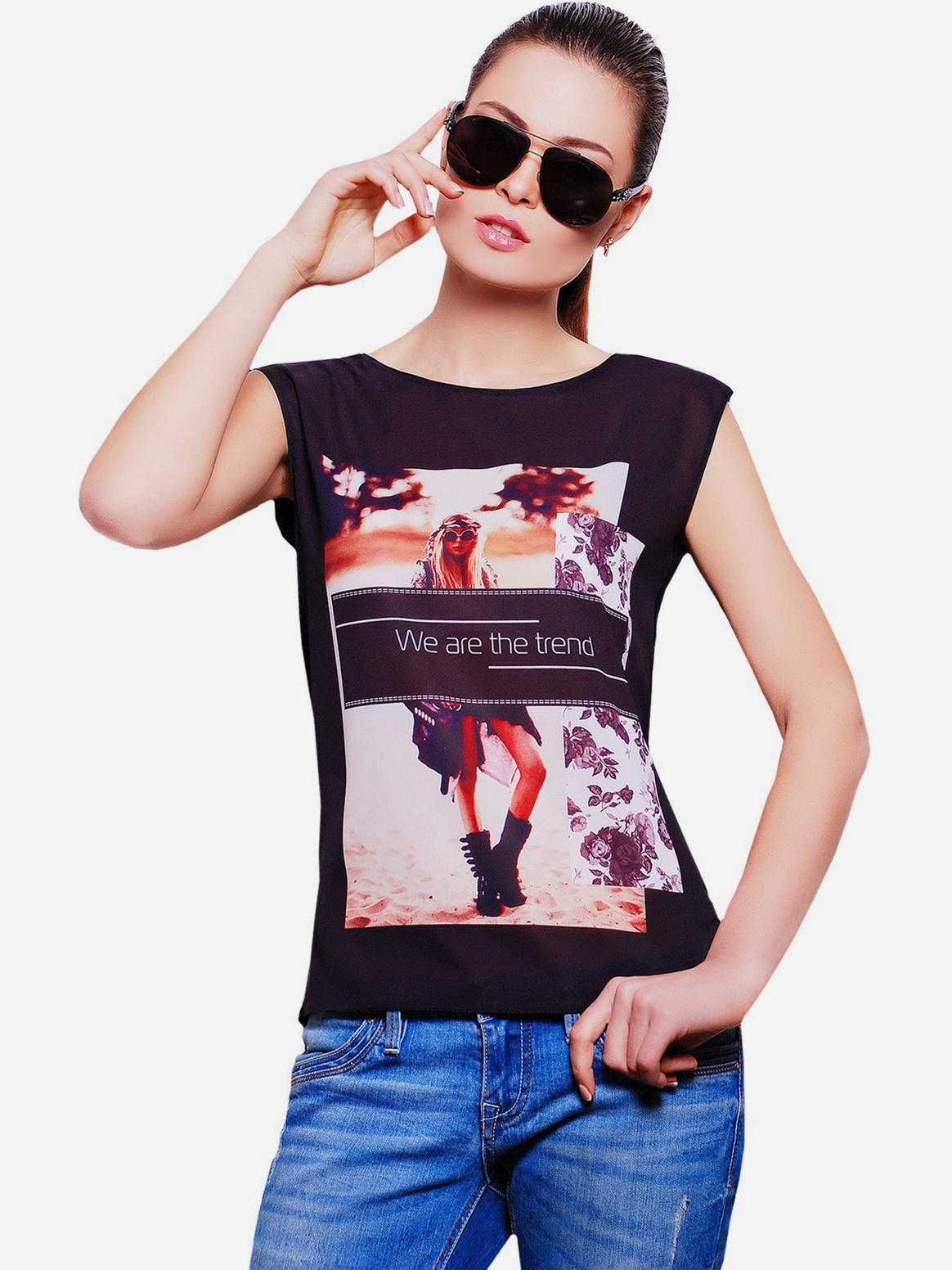 

Футболка Fashion Up Classic FB-1133A 42 Черная