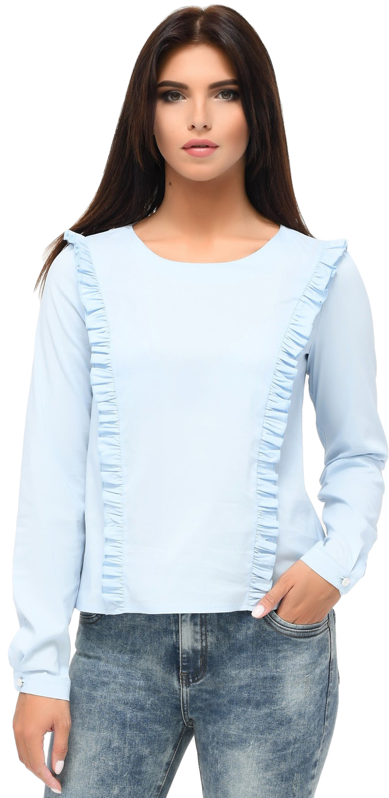 

Блузка Carica BK-7663-28  Тиффани, Блузка Carica BK-7663-28 XS Тиффани