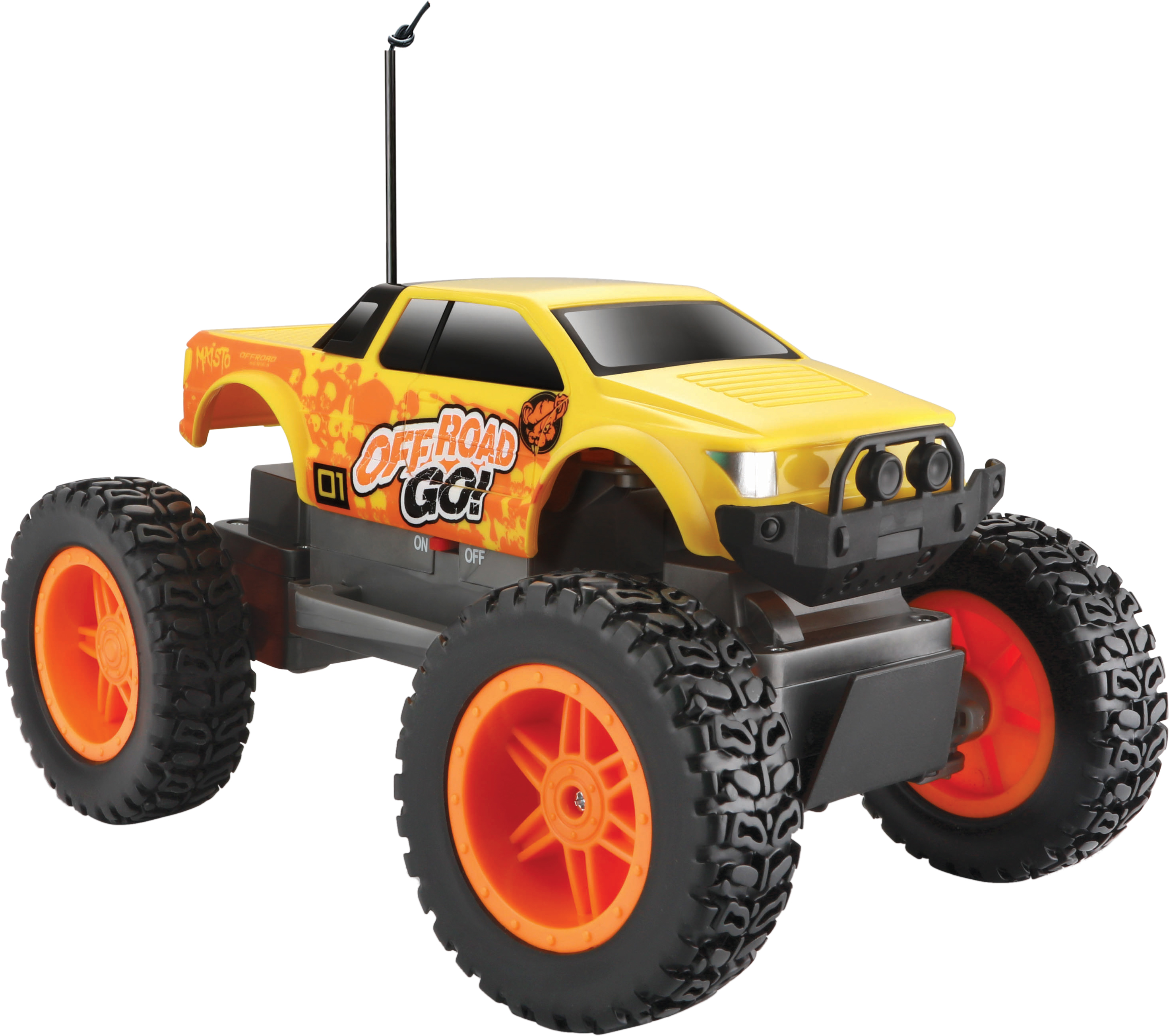 

Автомодель на р/у Maisto Off Road Go Желтая (81762 yellow)