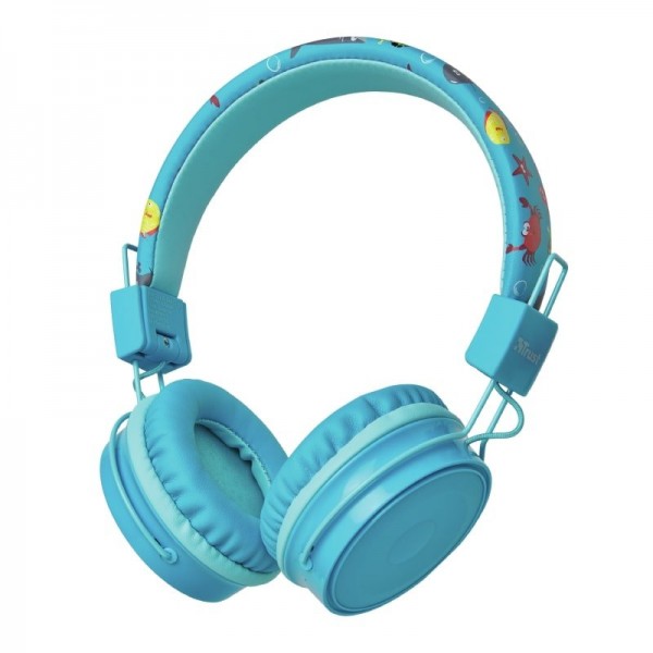 

Наушники TRUST Comi Kids Over-Ear Blue (23128) (F00215022)