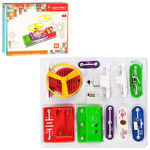 

Детский конструктор Электронный Bambi W-39 Красный (MR01415)