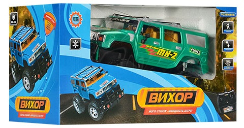 

Машинки на радиоуправлении Джип Bambi QX 333 Зелёный (BI00001524)