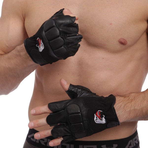 

Перчатки для кроссфита и воркаута кожаные SPIDER WorkOut BC-160 Black (PS01557)