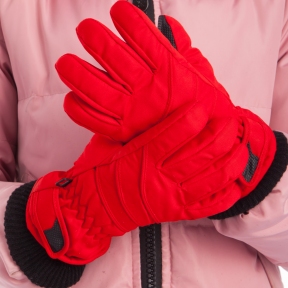 

Перчатки горнолыжные теплые детские Zelart C-915 р-р L-XL Red