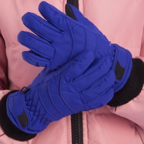

Перчатки горнолыжные теплые детские Zelart C-915 р-р L-XL Blue