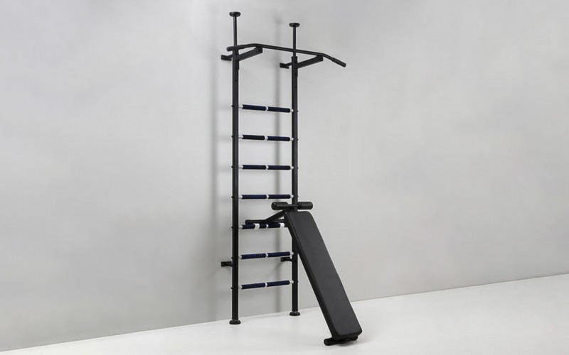 

Шведская стенка с турником, скамьей для пресса и спины Sport Power Lux L-4014 Black (PS01714)