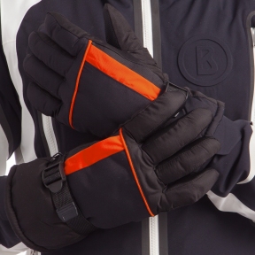 

Перчатки горнолыжные теплые мужские Zelart A3320 р-р L-XL Orange