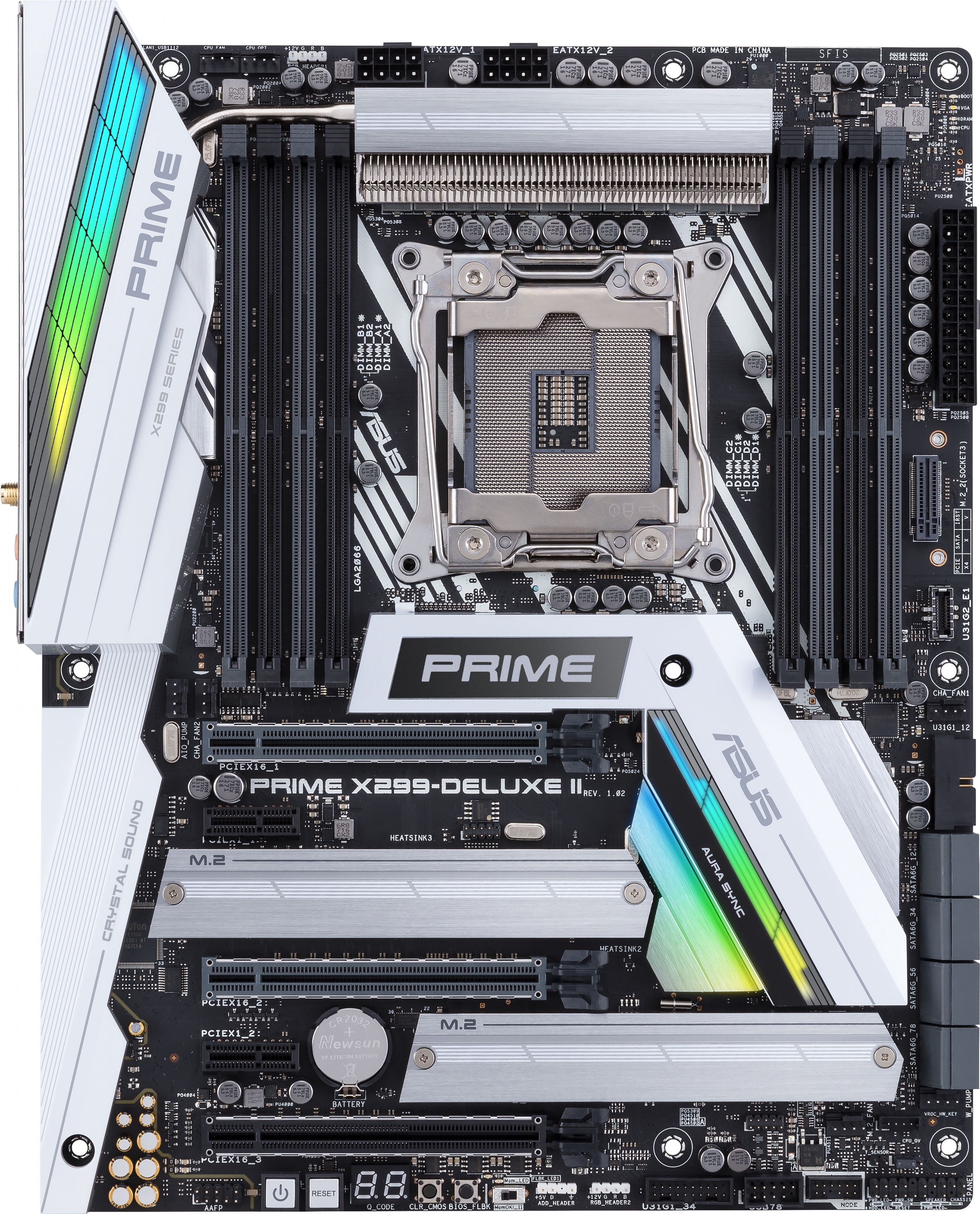 

Материнская плата Asus Prime X299-Deluxe II (s2066, Intel X299, PCI-Ex16)