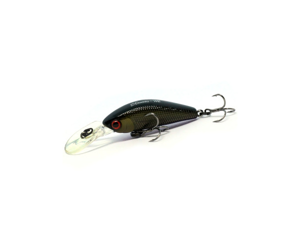 

Воблер Jackall Diving Chubby Minnow 35mm 2.7g HL Black Suspending (арт.1919608346)