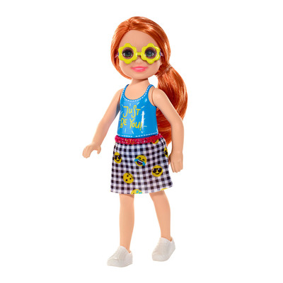 

Кукла Barbie Club Chelsea Рыжеволосая в голубом топе (DWJ33/FXG81) (10-551140)