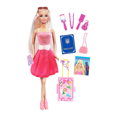 

Игровой набор Ася Путешествие на уикенд Блондинка 28 см (35137) (10-549456)