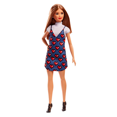 

Кукла Barbie Fashionistas Носи свое сердце миниатюрная (FBR37/FJF46) (10-544247)
